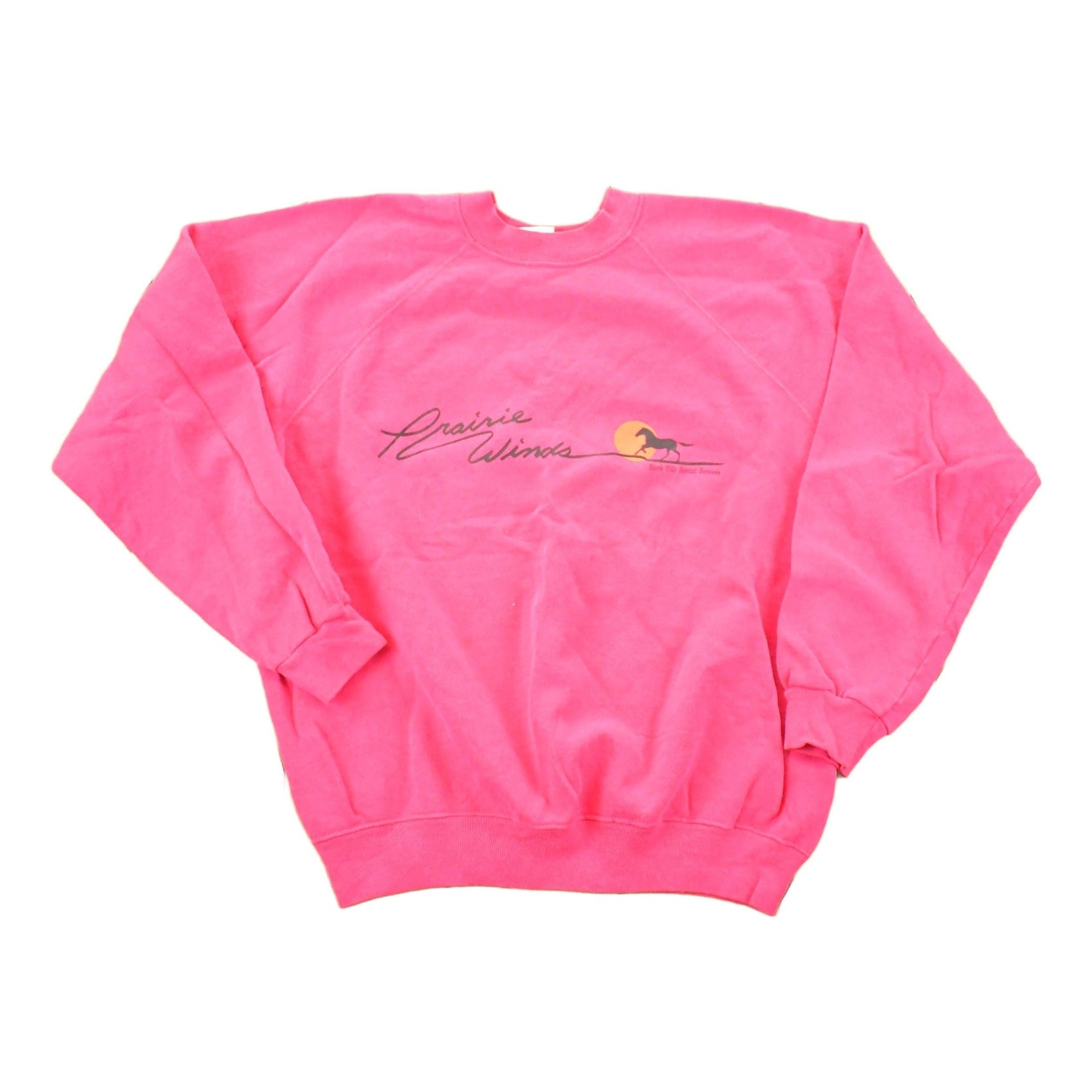 Vintage 1990s Prairie Winds Wild Horse Crewneck Sweatshirt Women's XL