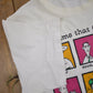 Vintage 1990s Name That Coffee Graphic T Shirt Men's Large