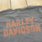 Vintage 2000s Harley Davidson Motorcycles Embroidered T-Shirt Mens S