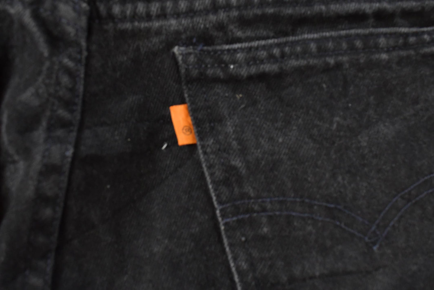Vintage 1990s Levi's Orange Tab 505 Regular Straight Fit Denim Jeans Men's 33 x 27