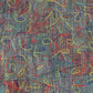 Vintage 1970s Woven Abstract Pattern Sport Coat Jacket Women's Large
