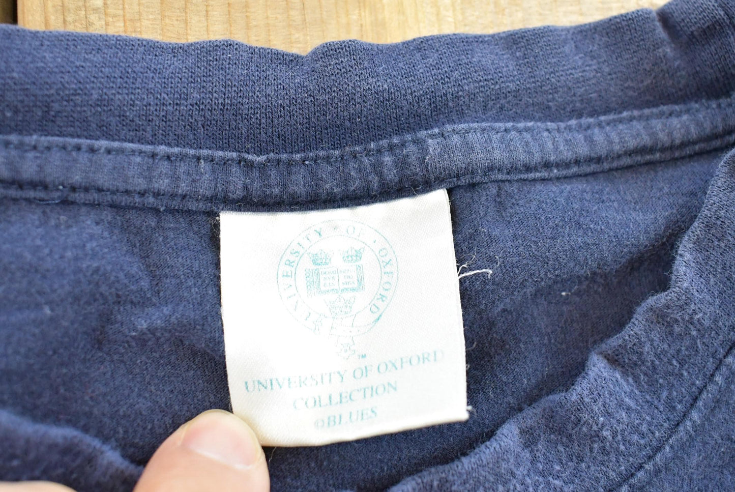 Vintage 1990s Oxford University Collegiate T-Shirt Mens L