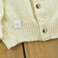 True Vintage 1970s Deadstock Fall River Knitting Mills Peruvian Alpaca Wool Knit Button Up Cardigan Sweater Men's S / 70s Streetwear
