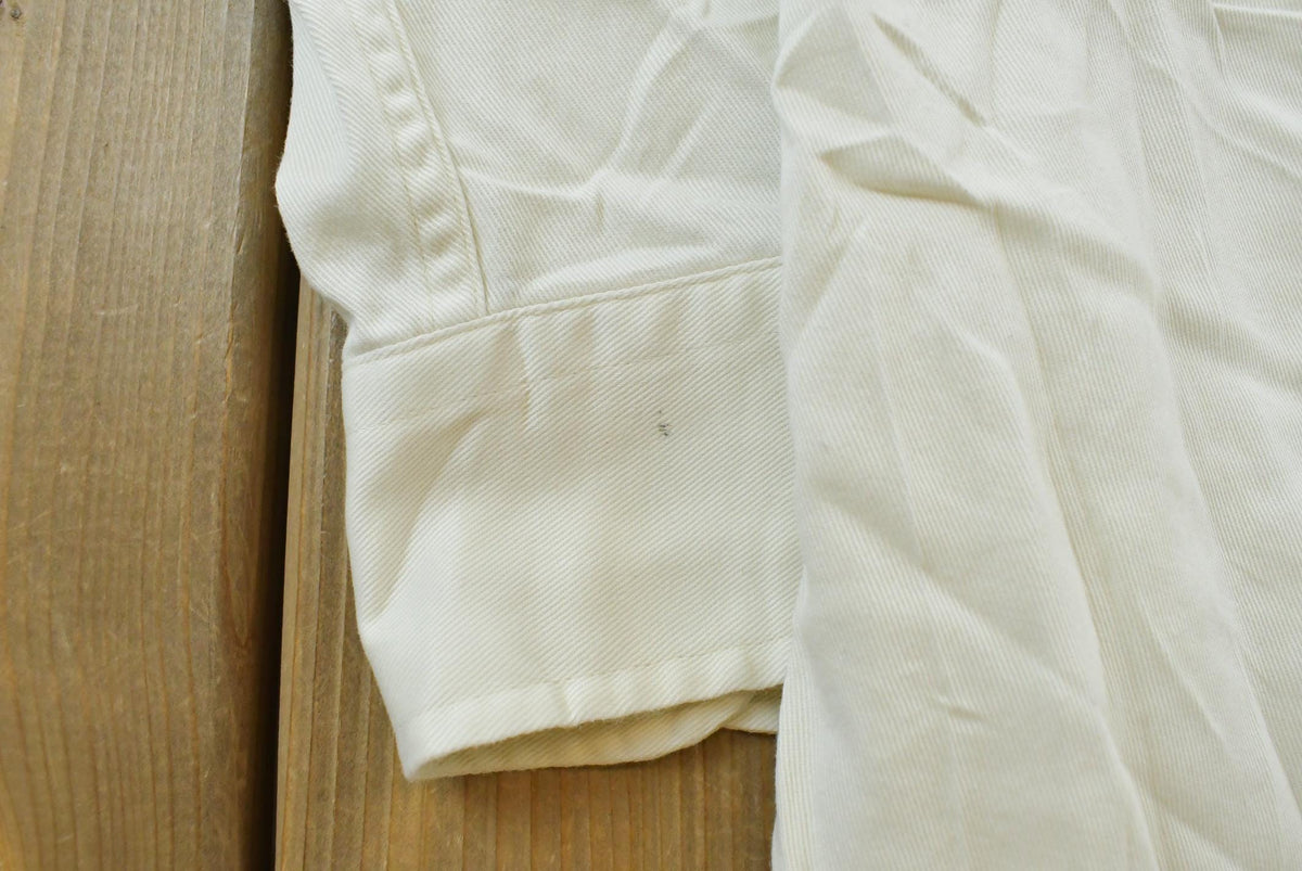 Vintage 1990s Ralph Lauren Blaire White Button Up Shirt Men's 2XL