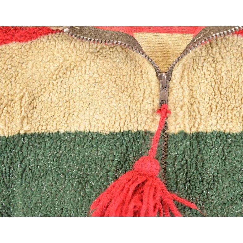 Vintage 1990s Tasha Polizzi Cheetah Cuff Fleece Outdoorsman Sweater Women's S / 90s Winter Sweatshirt / Fleece Hiking Zip up from propervintagecanada