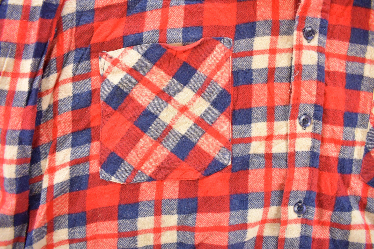 Vintage 1990's Timber Run Plaid Western Style Button Up Shirt Men's L