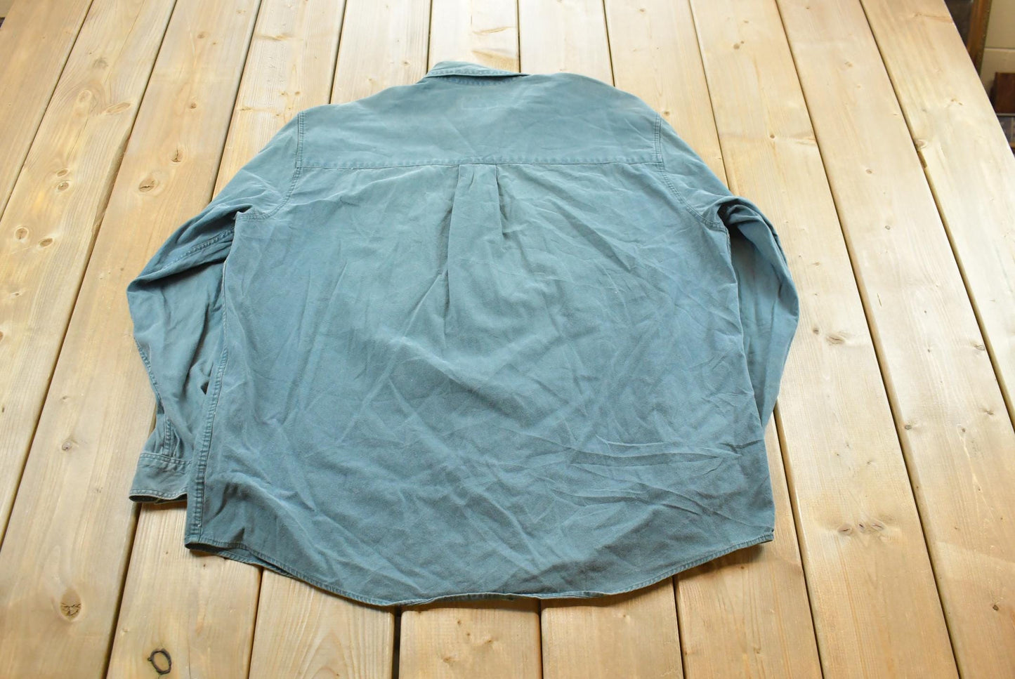 Vintage 1990s Banana Republic Button Up Shirt Men's XL / Basic Layering / Essentials / 90s Streetwear