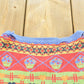 Vintage 1990s Via Sonate Abstract Pattern Knit Cardigan Sweater Women's L