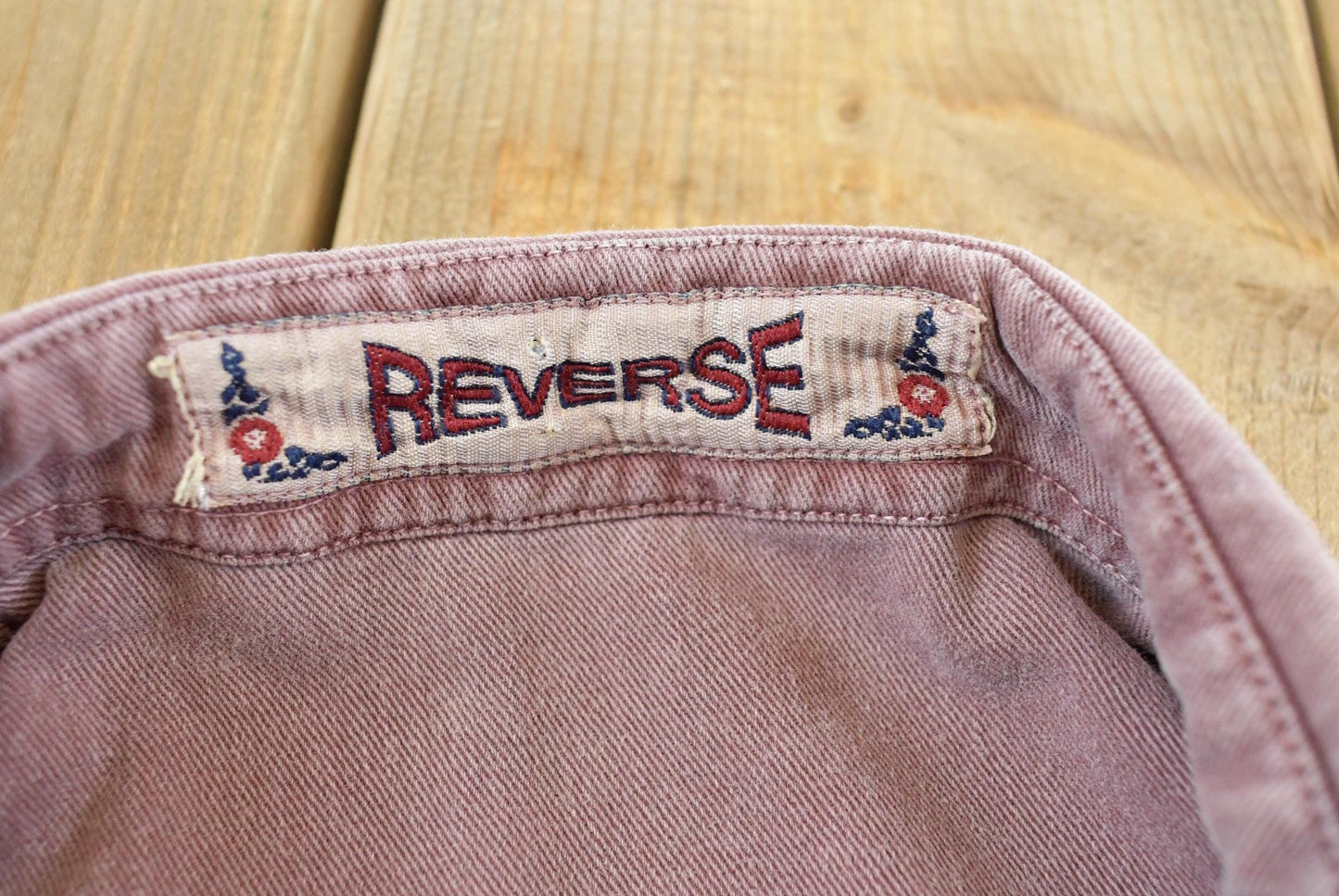 Vintage 1990s Reverse Button Up Shirt Women's 2XL