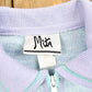 Vintage 1990s Mita Zip Up Pastel Sweater Youth Small