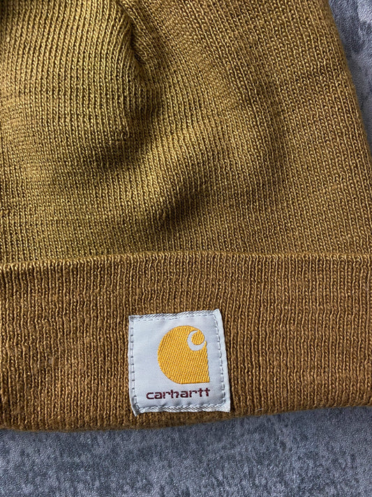 Carhartt Beanie Adult Brown from propervintagecanada