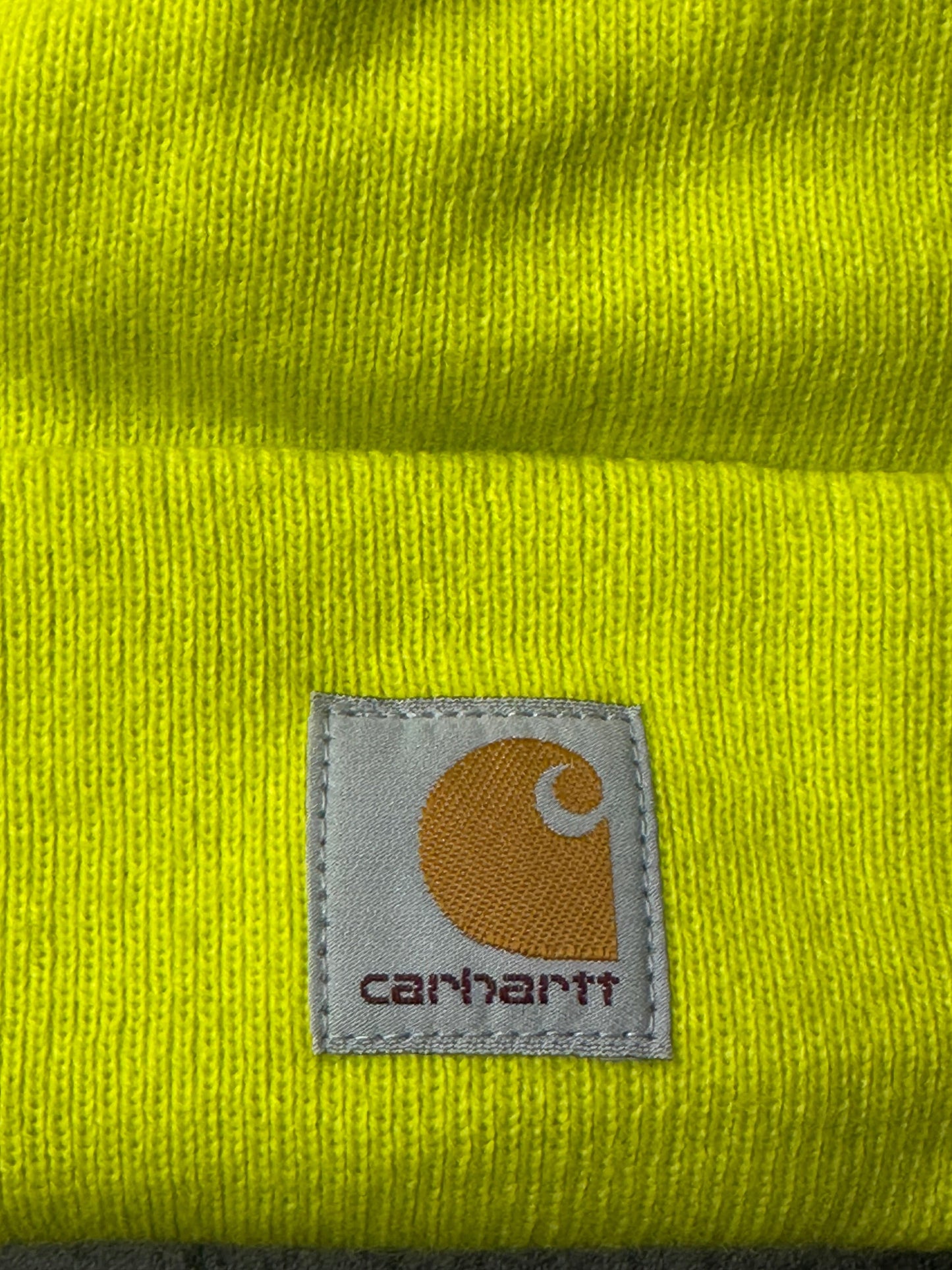 Carhartt Beanie Youth Yellow from propervintagecanada