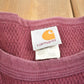 Carhartt Clothing > Gender Neutral Adult Clothing > Hoodies & Sweatshirts > Hoodies Vintage 1980s Distressed Carhartt Thermal Shirt Men's Medium
