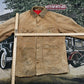 Carhartt Clothing > Gender Neutral Adult Clothing > Jackets & Coats Vintage 1970s Distressed Carhartt Chore Coat Men's Large