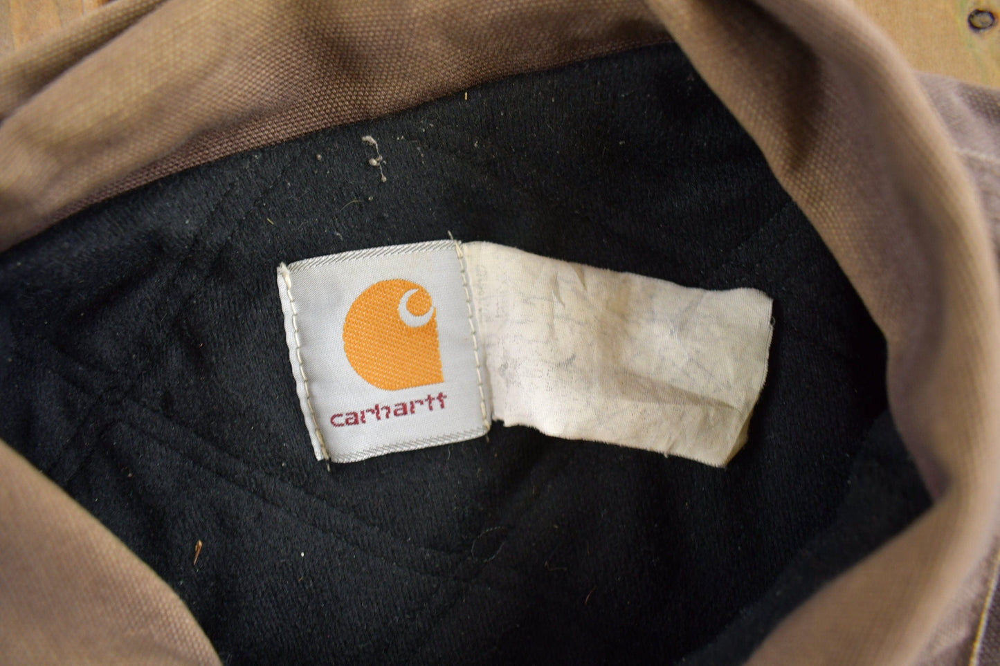 Carhartt Clothing > Gender Neutral Adult Clothing > Jackets & Coats Vintage 1980s Brown Carhartt Field Coat Men's 2XL