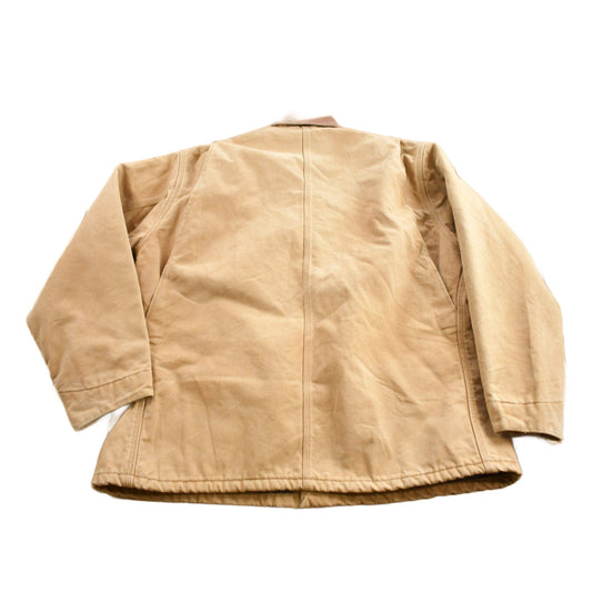 Carhartt Clothing > Gender Neutral Adult Clothing > Jackets & Coats Vintage 1980s Carhartt Blanket Lined Chore Coat Men's 3XL