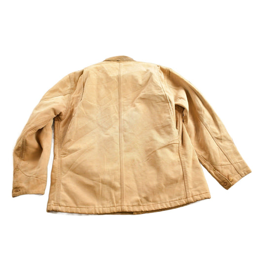 Carhartt Clothing > Gender Neutral Adult Clothing > Jackets & Coats Vintage 1980s Carhartt Blanket Lined Chore Coat Men's Large