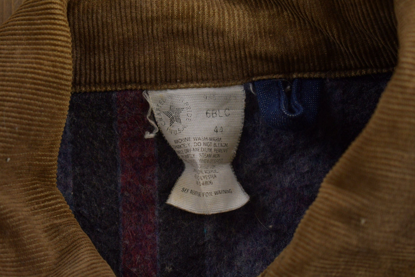 Carhartt Clothing > Gender Neutral Adult Clothing > Jackets & Coats Vintage 1980s Carhartt Blanket Lined Chore Coat Men's Large