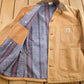 Carhartt Clothing > Gender Neutral Adult Clothing > Jackets & Coats Vintage 1980s Carhartt Blanket Lined Chore Coat Men's Large