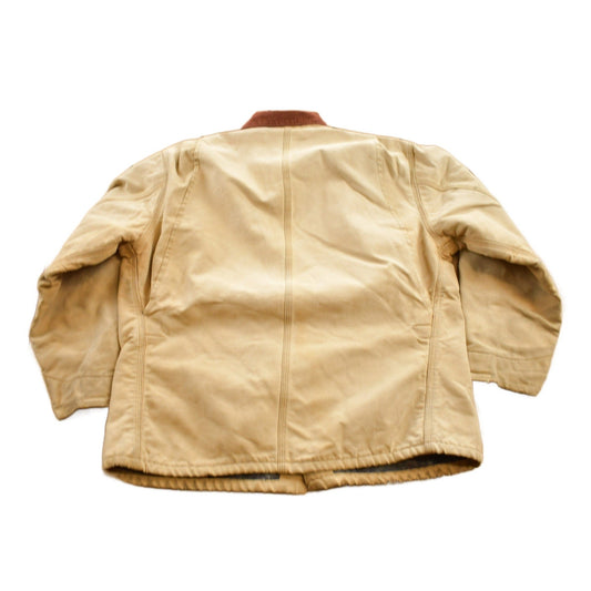 Carhartt Clothing > Gender Neutral Adult Clothing > Jackets & Coats Vintage 1980s Carhartt Blanket Lined Chore Coat Men's XL