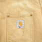 Carhartt Clothing > Gender Neutral Adult Clothing > Jackets & Coats Vintage 1980s Carhartt Blanket Lined Chore Jacket Men's Large