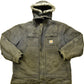 Carhartt Clothing > Gender Neutral Adult Clothing > Jackets & Coats Vintage 1980s Carhartt Coat Hooded Men's 2XL
