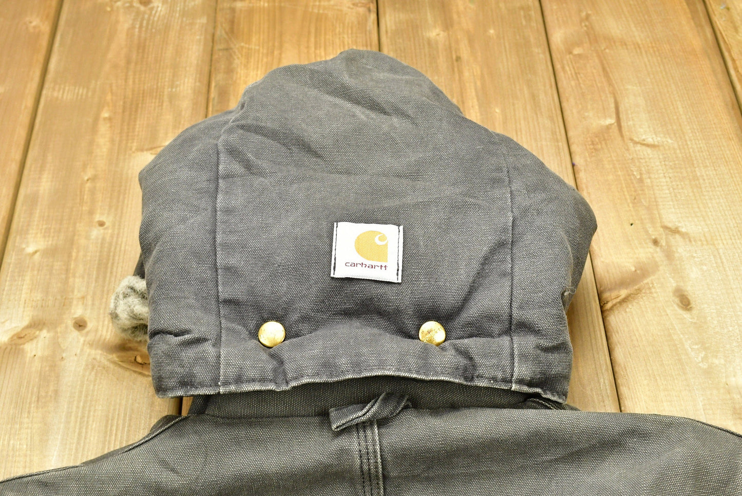 Carhartt Clothing > Gender Neutral Adult Clothing > Jackets & Coats Vintage 1980s Carhartt Coat Hooded Men's 2XL