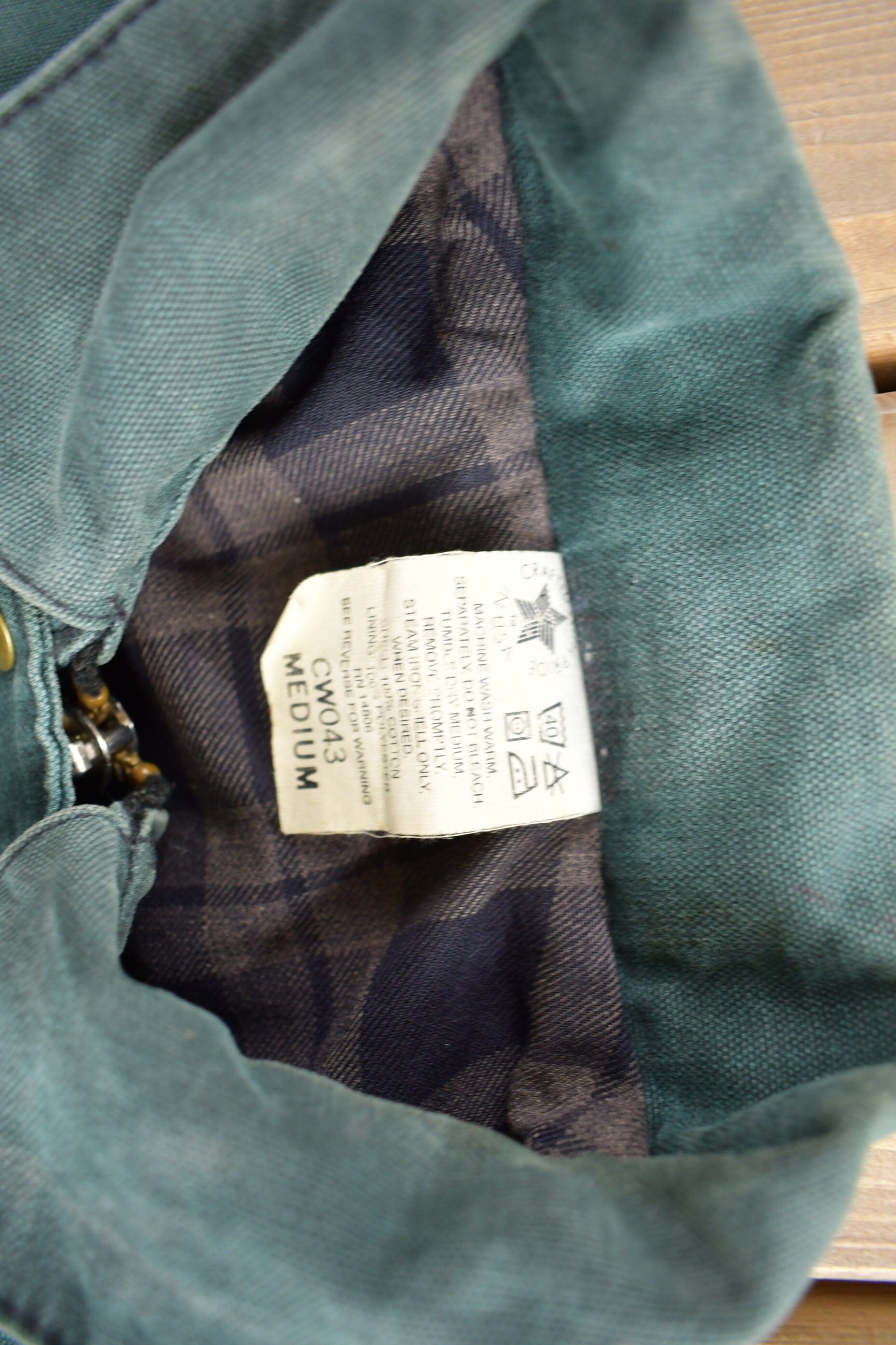 Carhartt Clothing > Gender Neutral Adult Clothing > Jackets & Coats Vintage 1980s Carhartt Duster Jacket