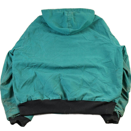 Carhartt Clothing > Gender Neutral Adult Clothing > Jackets & Coats Vintage 1980s Carhartt Hooded Jacket Men's XL