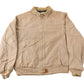 Carhartt Clothing > Gender Neutral Adult Clothing > Jackets & Coats Vintage 1990s Beige Carhartt Santa Fe Jacket Men's XL