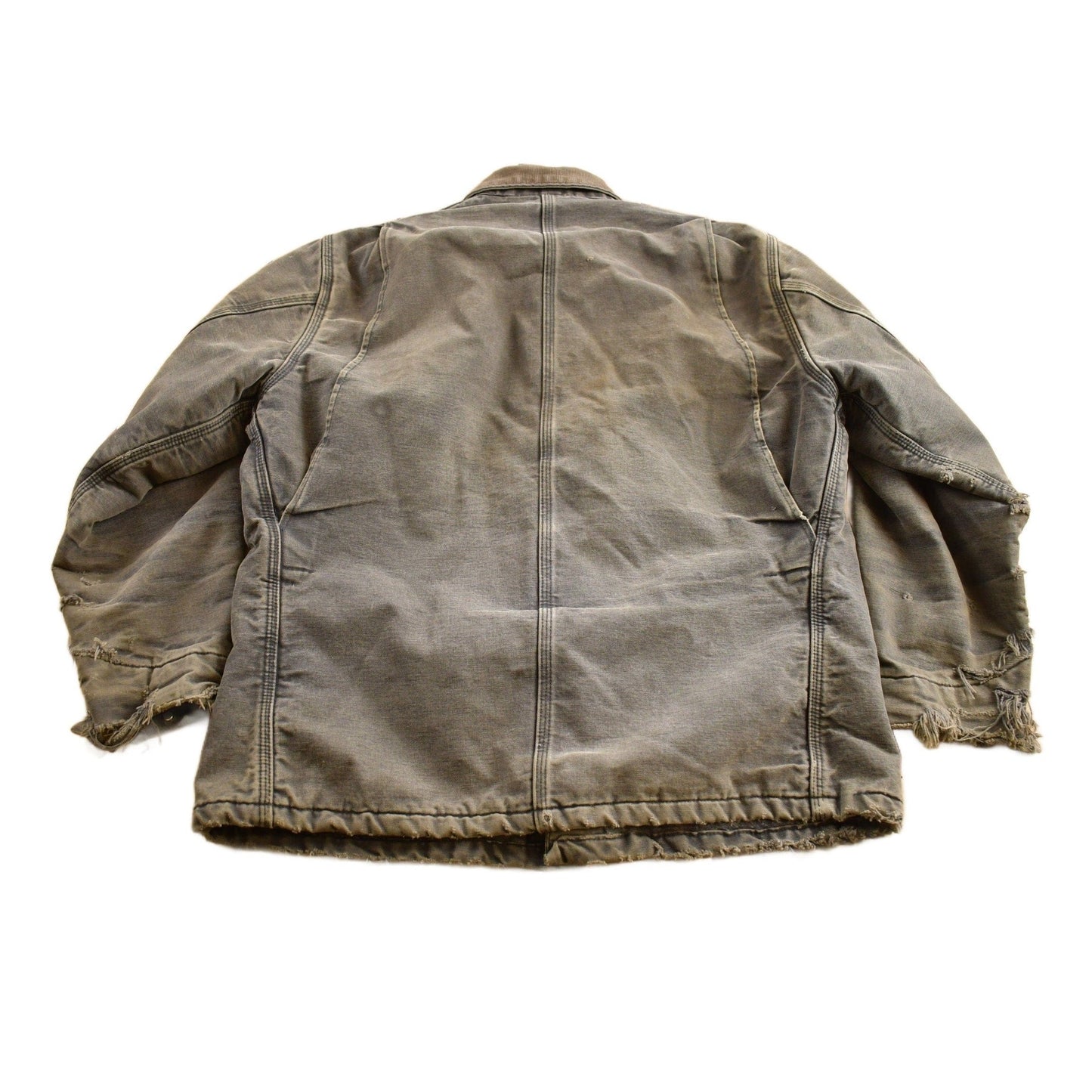 Carhartt Clothing > Gender Neutral Adult Clothing > Jackets & Coats Vintage 1990s Carhartt Blanket Lined Chore Coat Men's Large