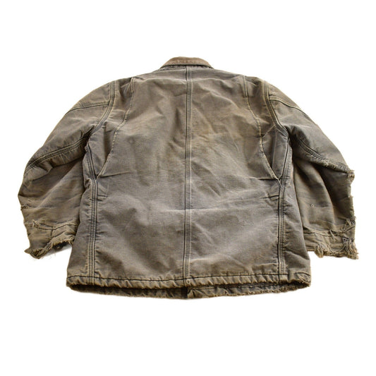 Carhartt Clothing > Gender Neutral Adult Clothing > Jackets & Coats Vintage 1990s Carhartt Blanket Lined Chore Coat Men's Large