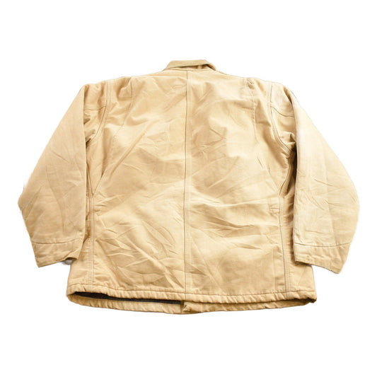 Carhartt Clothing > Gender Neutral Adult Clothing > Jackets & Coats Vintage 1990s Carhartt Blanket Lined Chore Coat Men's Large