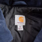 Carhartt Clothing > Gender Neutral Adult Clothing > Jackets & Coats Vintage 1990s Carhartt Blanket Lined Embroidered Work Jacket Men's 3XL