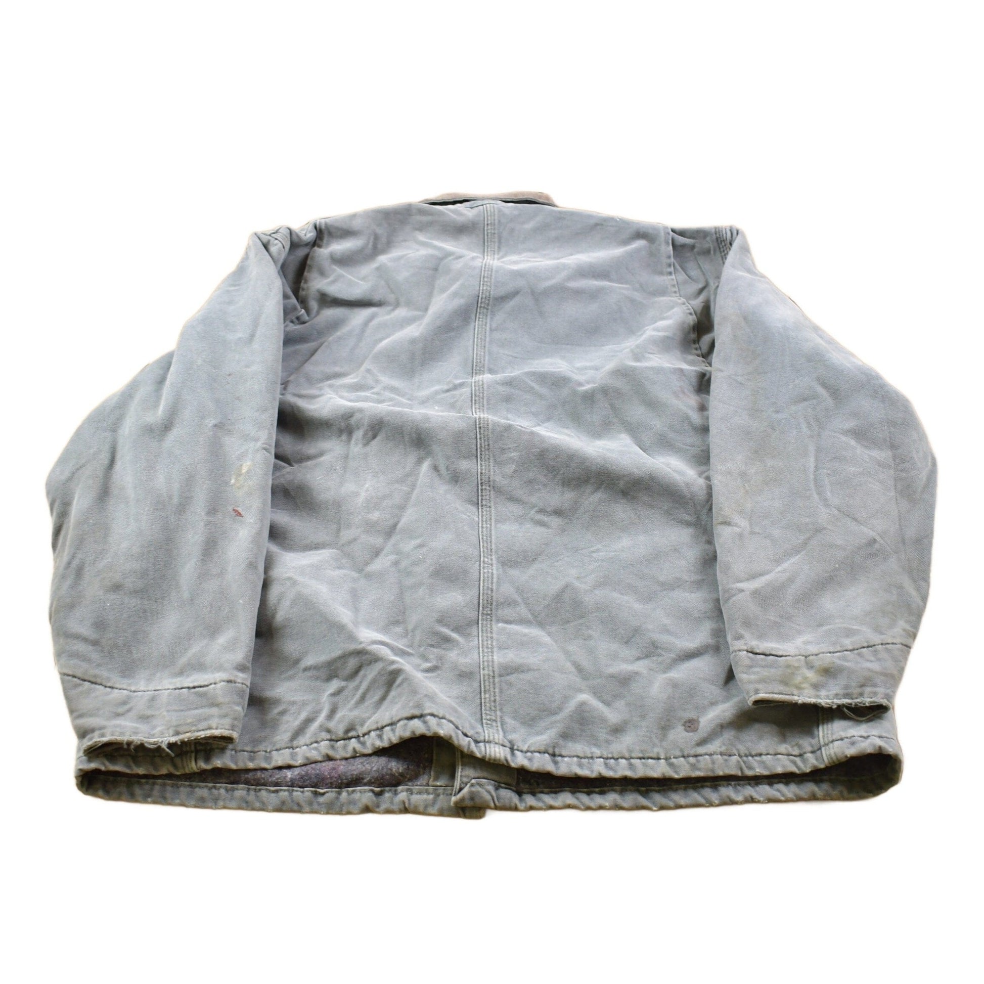 Carhartt Clothing > Gender Neutral Adult Clothing > Jackets & Coats Vintage 1990s Carhartt Blanket Lined Painters Jacket Men's XL