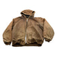 Carhartt Clothing > Gender Neutral Adult Clothing > Jackets & Coats Vintage 1990s Carhartt Brown Active Jac Jacket Size Large Men's 2XL