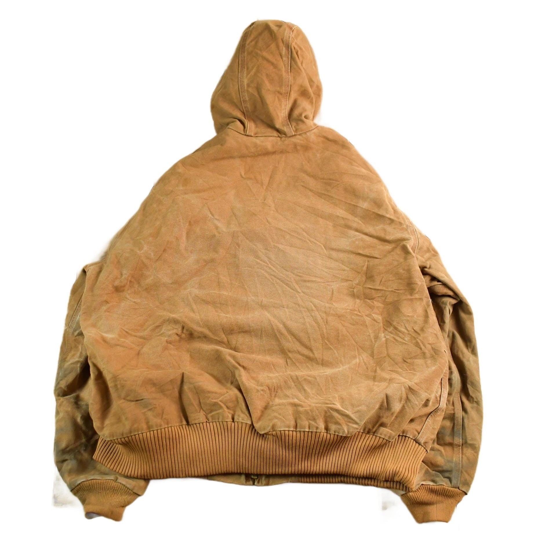 Carhartt Clothing > Gender Neutral Adult Clothing > Jackets & Coats Vintage 1990s Carhartt Canvas Hooded Jacket Men's XL