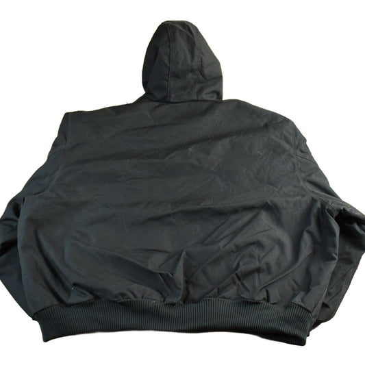 Carhartt Clothing > Gender Neutral Adult Clothing > Jackets & Coats Vintage 1990s Carhartt Canvas Nylon Hooded Jacket Men's 5XL