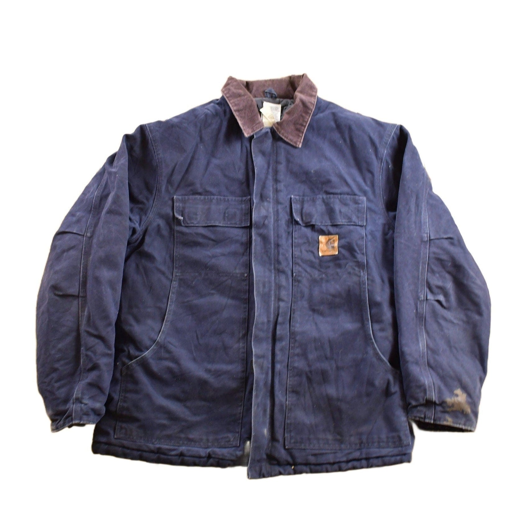 Carhartt Clothing > Gender Neutral Adult Clothing > Jackets & Coats Vintage 1990s Carhartt Chore Coat Men's Large