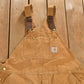 Carhartt Clothing > Gender Neutral Adult Clothing > Overalls & Coveralls Vintage 1980s Carhartt Double Knee Quilted Canvas Overalls