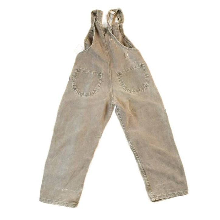 Carhartt Clothing > Men's Clothing > Jeans Vintage 1980s Carhartt Denim Work Youth Coveralls Youth 26 x 17