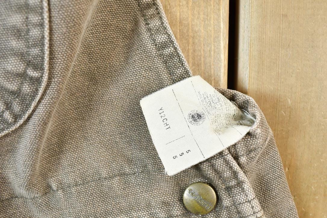 Carhartt Clothing > Men's Clothing > Jeans Vintage 1980s Carhartt Denim Work Youth Coveralls Youth 26 x 17