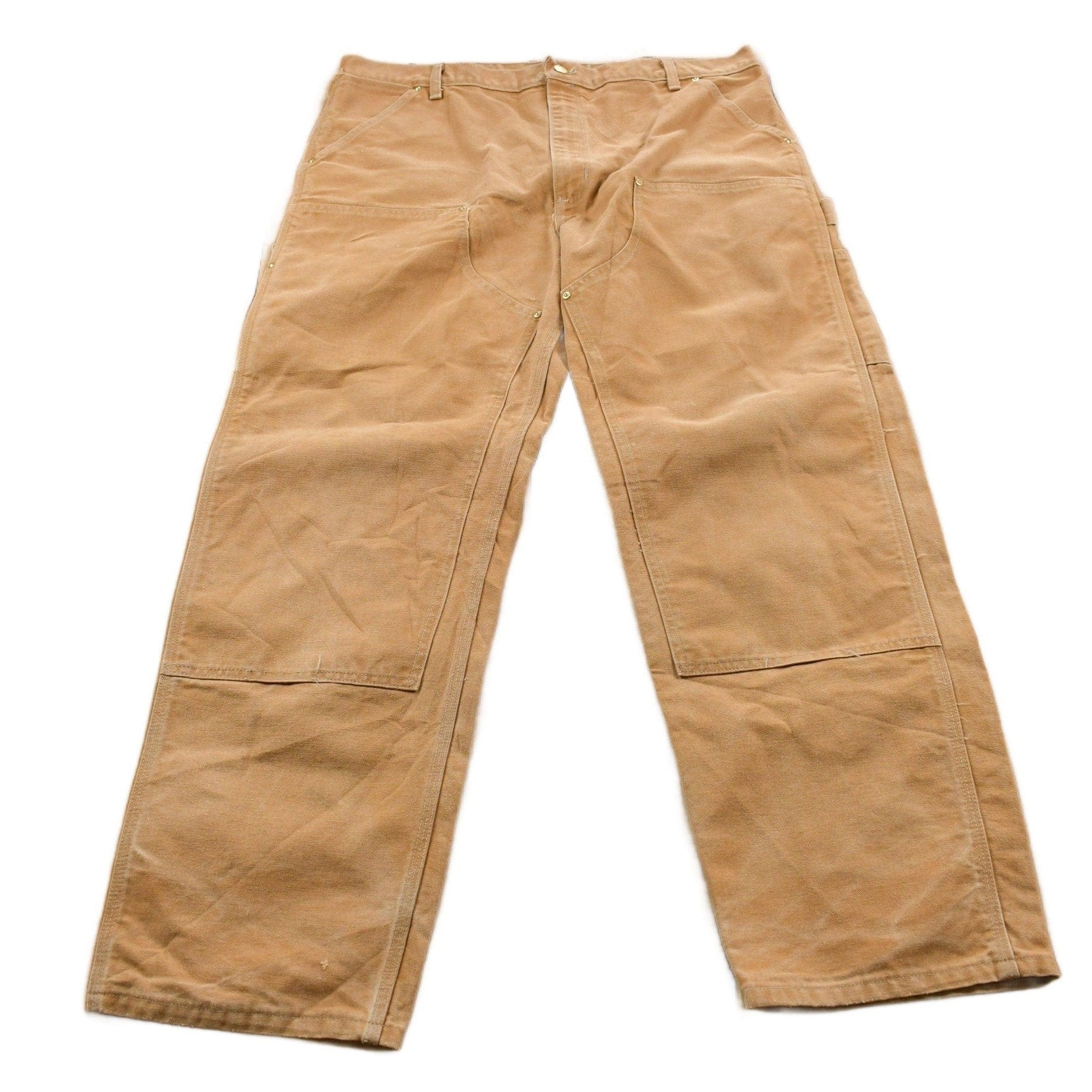 Carhartt Clothing > Men's Clothing > Jeans Vintage 1980s Carhartt Double Knee Work Pants Men's 38 x 31