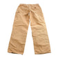 Carhartt Clothing > Men's Clothing > Jeans Vintage 1990s Carhartt Beige Work Pants Men's 34 x 30