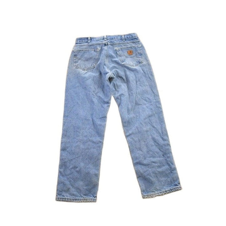 Carhartt Clothing > Men's Clothing > Jeans Vintage 1990s Carhartt Blanket Lined Pants Men's 32 x 30