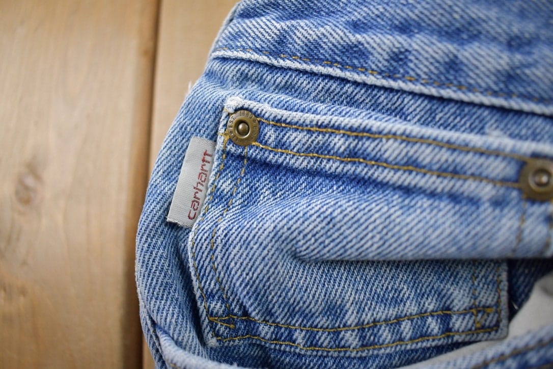 Carhartt Clothing > Men's Clothing > Jeans Vintage 1990s Carhartt Blanket Lined Work Pants Men's 36 x 32