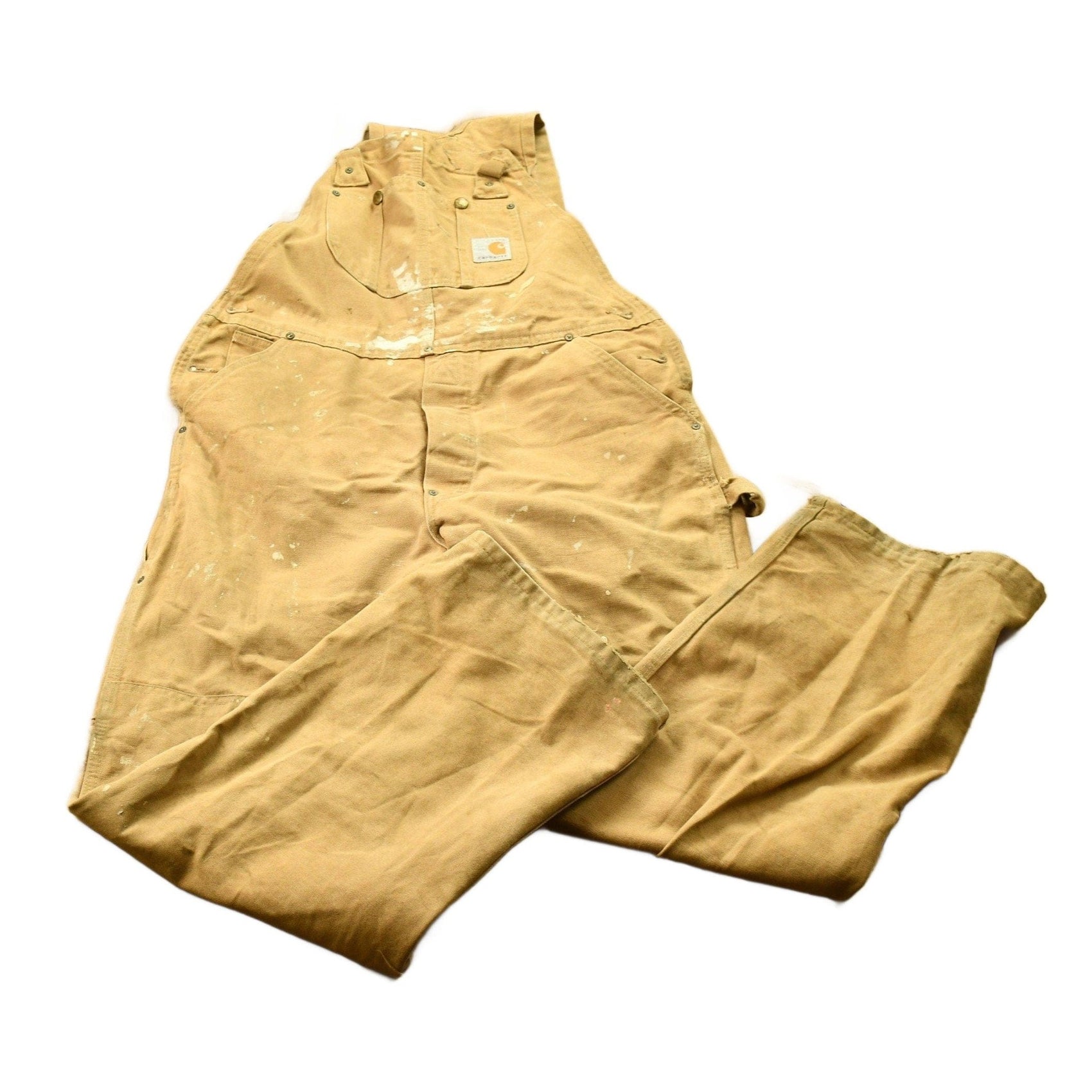 Carhartt Clothing > Men's Clothing > Overalls & Coveralls Vintage 1989 Carhartt Overalls Men's 34 x 30