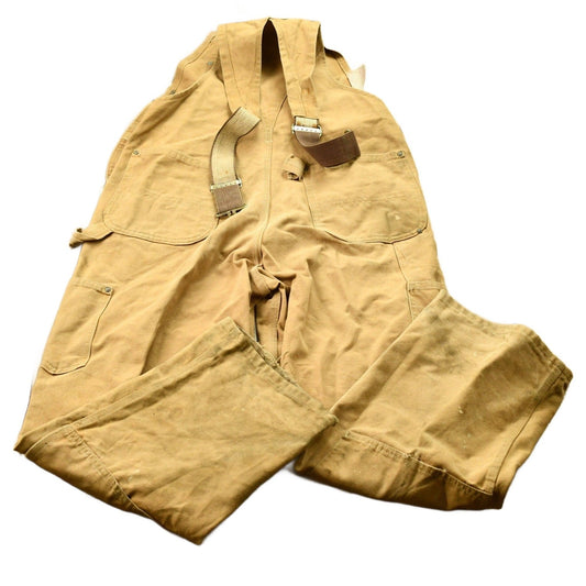 Carhartt Clothing > Men's Clothing > Overalls & Coveralls Vintage 1989 Carhartt Overalls Men's 34 x 30
