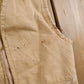 Carhartt Clothing > Men's Clothing > Vests Vintage 1960s Carhartt Sherpa Lined Beige Work Vest