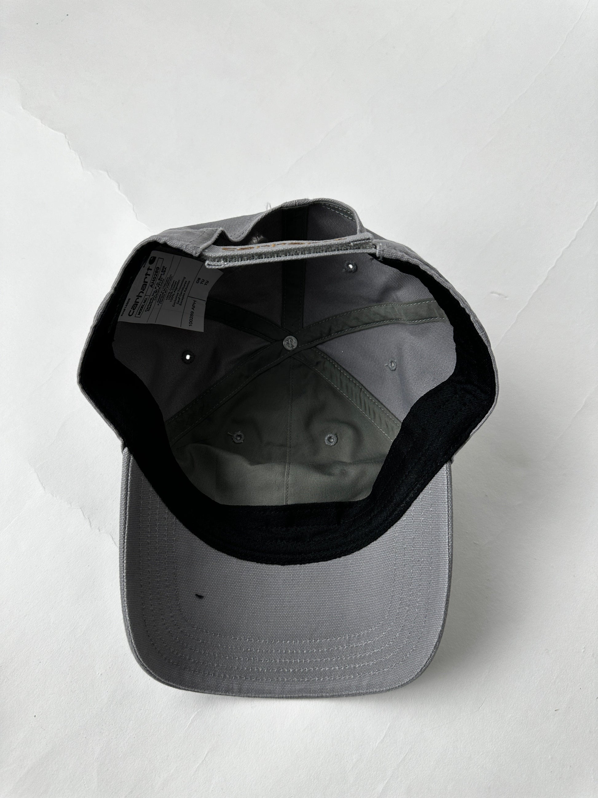 Carhartt Hats & Beanies Carhartt Hat Cap Adult Grey Strap Back Work Wear Distressed